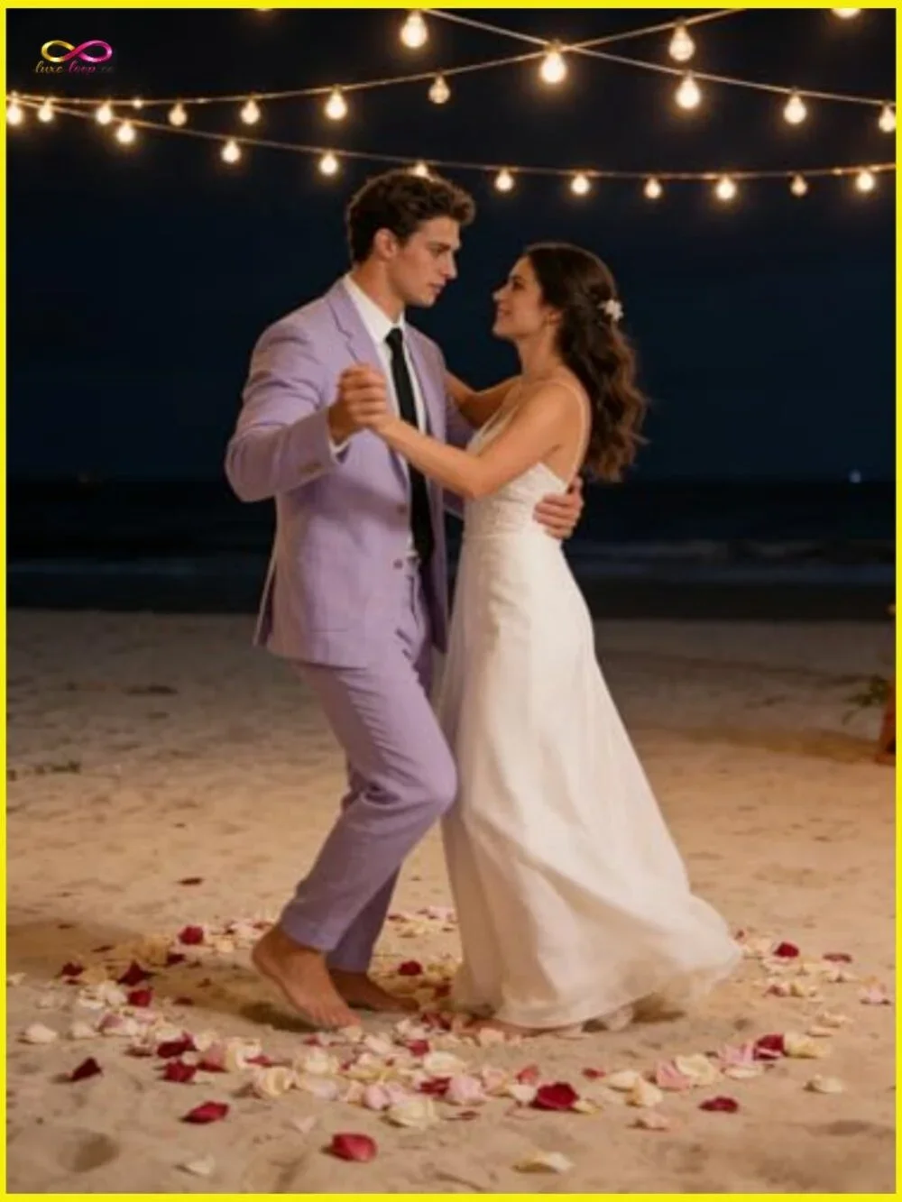 Men's Linen Suit Regular Fit Formal Wedding Prom Tuxedo Blazer Pants Set
